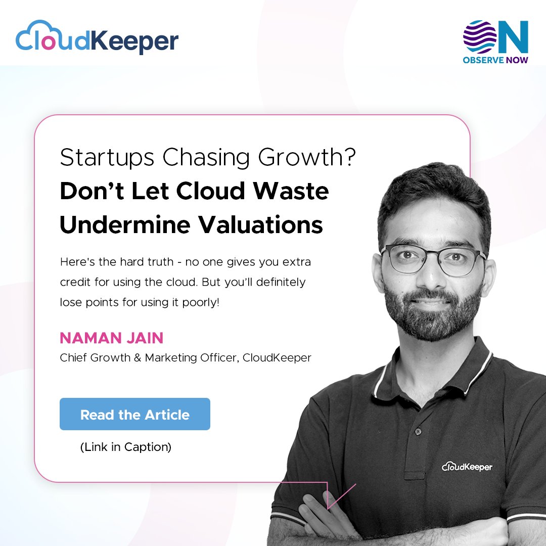 💡Some startups have cloud infra costs eat up over 50% of their COGS!

In this article Naman Jain unpacks what smart startups are doing to minimize infra bloat and stay capital-efficient.

Read now - observenow.com/2025/07/startu…

#StartupSuccess #CloudCosts #DevOps #CloudComputing