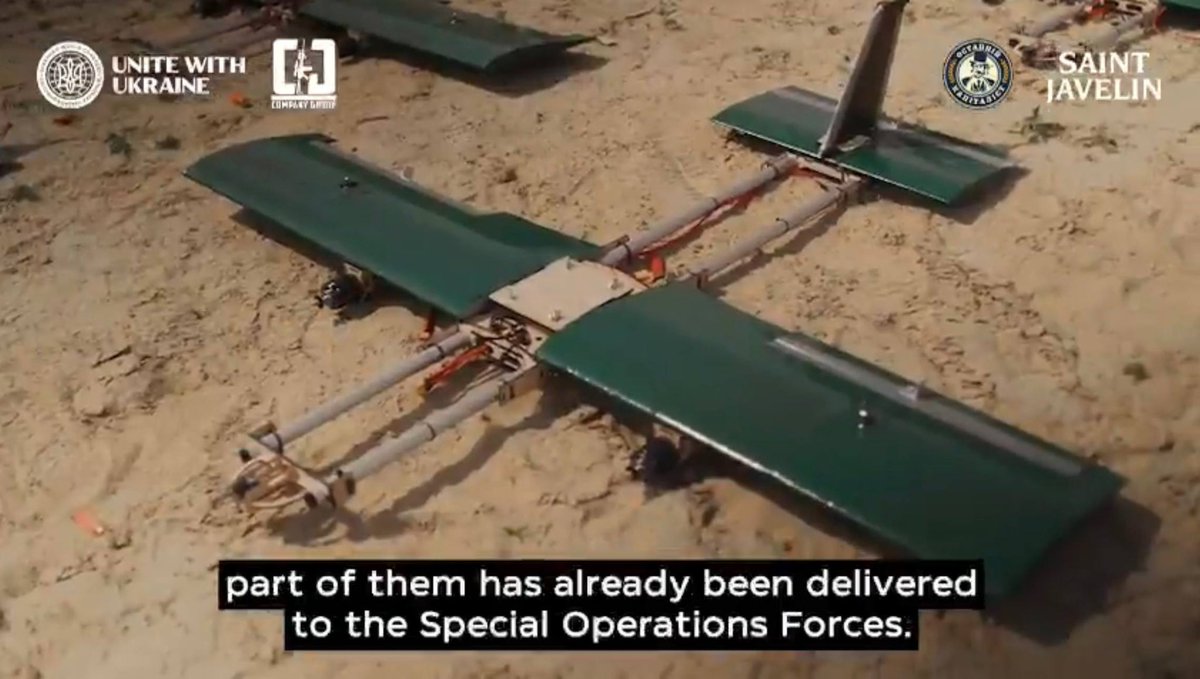 🇺🇦⚡️🦅 Ukrainian UAVs "Blyskavka", which our engineers copied from the Russian "Molniya-2"

According to the characteristics, drone can fly at a range of 20 km and has an 8 kg payload. Price ~$850 per unit.