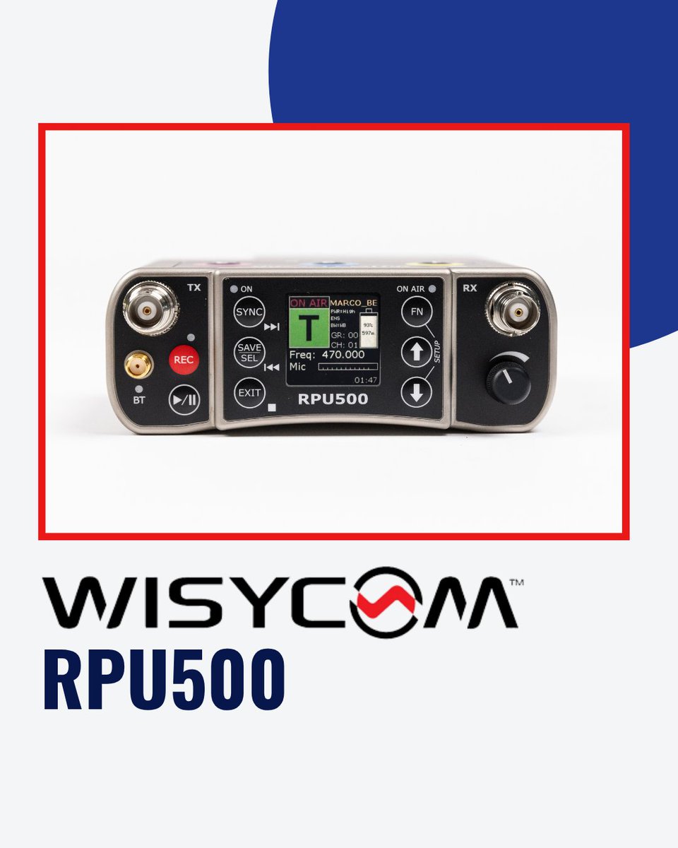 Raycom (@raycomuk) on Twitter photo Designed for fast-paced news gathering and commentary, the RPU500 packs serious tech into a rugged, portable body. It’s a full-duplex unit with ultra-wideband coverage across VHF and UHF,  remote routing via Ember+, and up to 1W transmission power. Designed for fast-paced news gathering and commentary, the RPU500 packs serious tech into a rugged, portable body. It’s a full-duplex unit with ultra-wideband coverage across VHF and UHF,  remote routing via Ember+, and up to 1W transmission power.