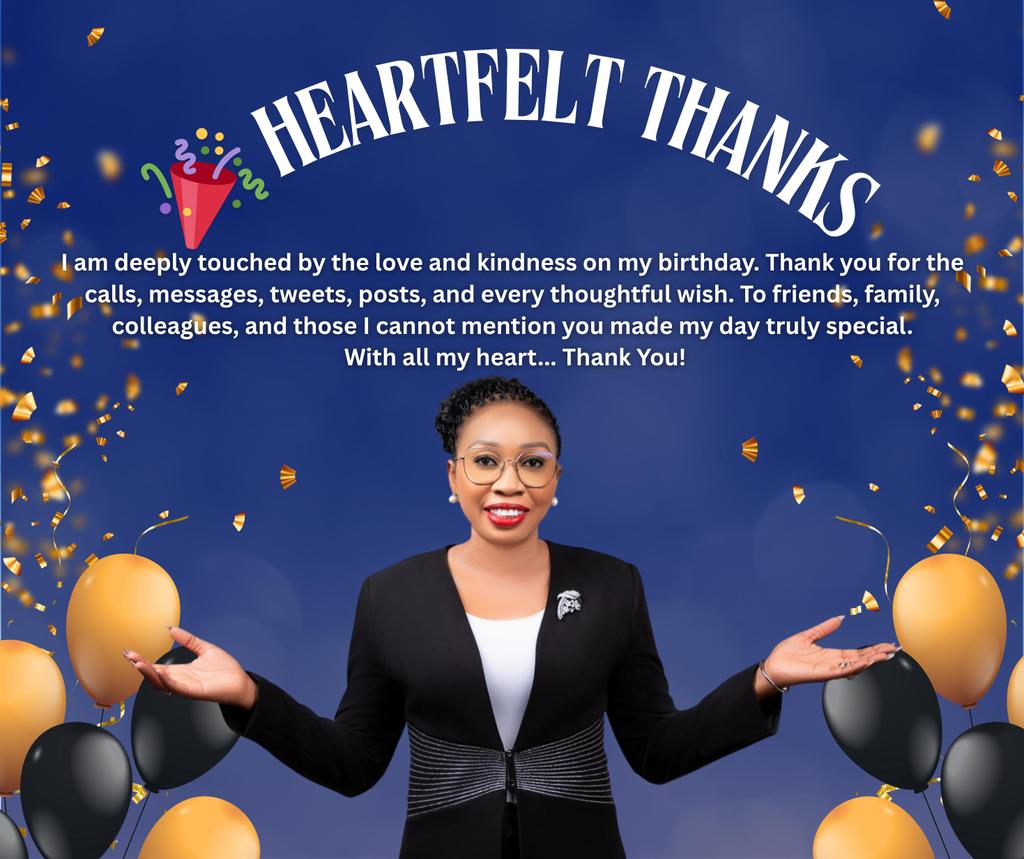 A heart filled with gratitude to you all who wished me well, reposted, sent messages, gifts, calls, etc. I appreciate all of each and every one of you. God bless you!