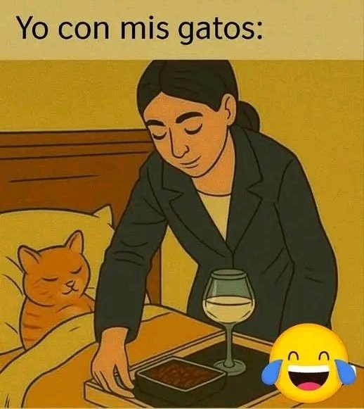 -"¡En esta casa se les trata a todos por igual!"
-...