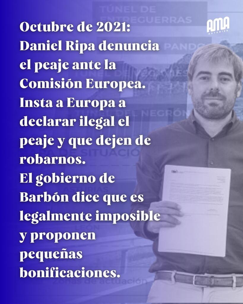 La cronología de un peaje ilegal por la histórica resolución de la Comisión Europea tras una década de lucha en la calle, en las instituciones y en los tribunales para evitar un agravio a Asturies hasta 2050. 

#yonunpago #peajeilegal