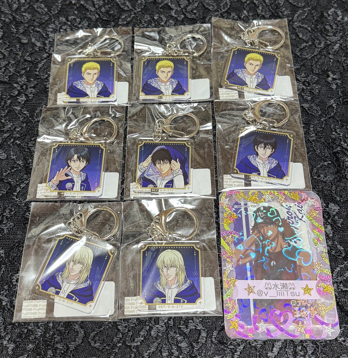 【交換・譲渡】新テニスの王子様 新テニ テニプリwebpon ウェブポン webポン 星座

▼譲
C賞 アクリルキーホルダー
橘(3)・リョーマ・海堂・観月・蔵兎座(2)

▼求
定価+送料 または 同賞 甲斐裕次郎
※譲渡優先

郵送での交換のみ📮
お気軽にお声かけ下さい🐰！