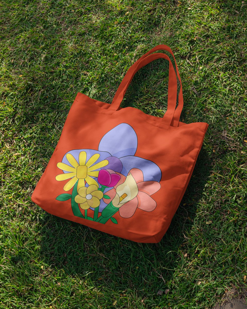 When you ask for flowers, you get it. Flowery illustration by yours truly. 

#Flowers #design #GraphicDesign