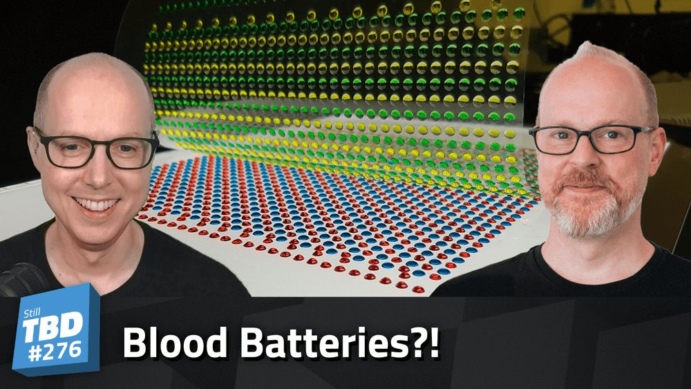 Latest follow-up podcast is out! YouTube: youtu.be/lFhwRRGNu2o  Audio version: share.transistor.fm/s/d7350390  Sean and I talk about bio-tech including possible blood batteries.