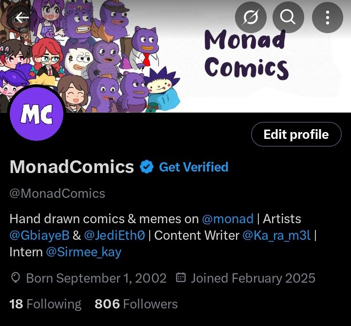 You don’t need fancy tools to make good art.

You don’t even need to know how to draw.

I started digital art this year, no prior experience. Just vibes and curiosity.

Now I and <a href="/GbiayeB/">Barnabas</a> are running an art first community on <a href="/monad/">Monad ⨀</a> with 800+ real followers.

No