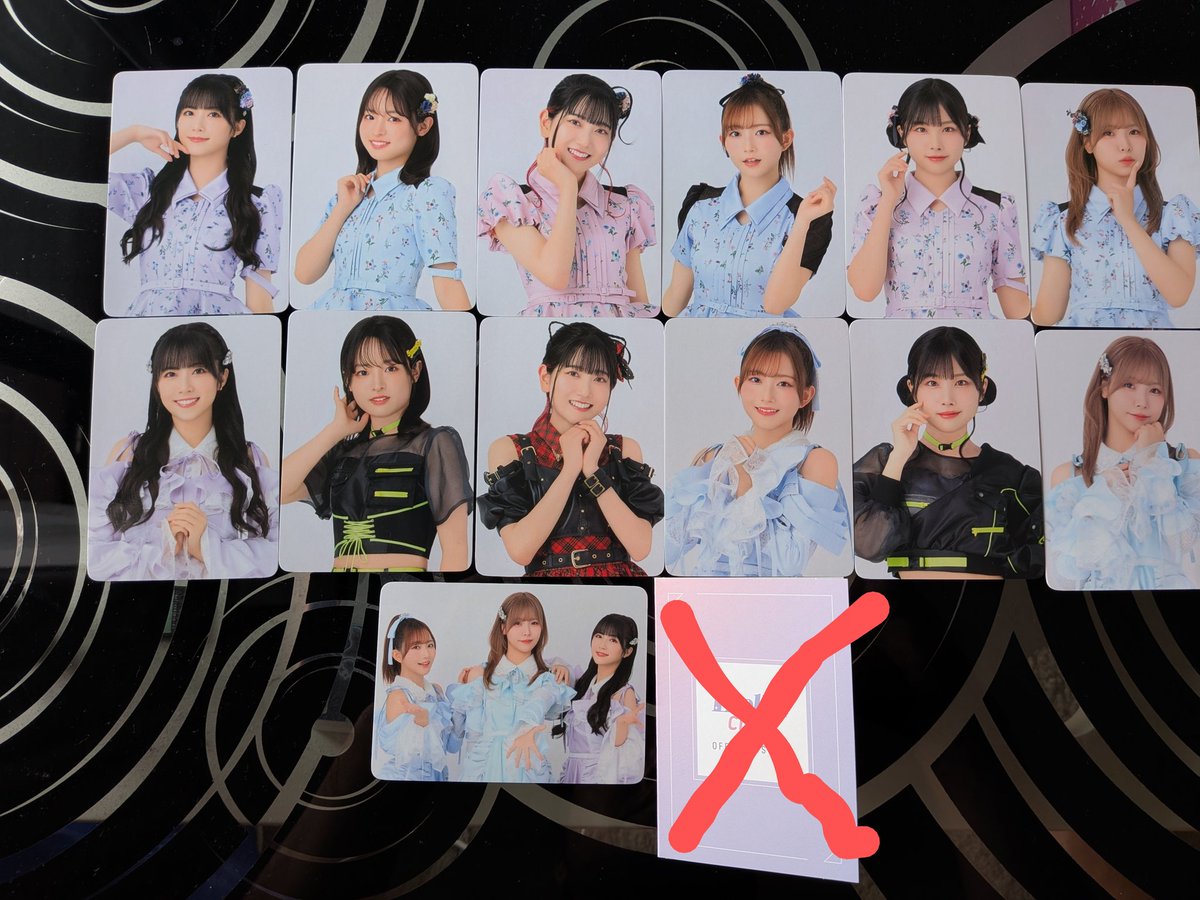 kusayabros's tweet photo. 【交換】
ラブライブ!スーパースター!!/Liella!CLUB/公式ランダムフォトカード

求）2024フォトカードペイトン尚未2種のうちどちらか

譲）画像のものいずれか

※2種ともいただける場合、譲る枚数は好きなものを無制限になります。

9〜11日、有明現地で交換希望です。

#Liella #lovelive https://t.co/HnXKaEQfVc