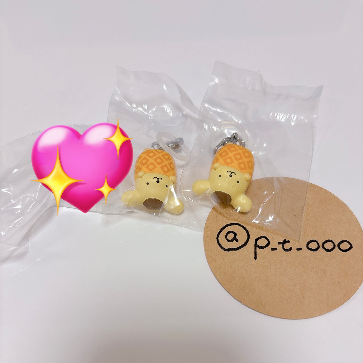 p_t_ooo's tweet image. 【交換】さんりおきゃらくたぁず お手玉めじるしアクセサリー サンリオ チャーム ガチャ ガシャポン

譲▶︎ぽむぽむぷりん(ポムポムプリン)2

求▶︎ころころくりりん(コロコロクリリン)/しなもろーる(シナモロール)

池袋手渡しまたは郵送
お気軽にお声かけください❁