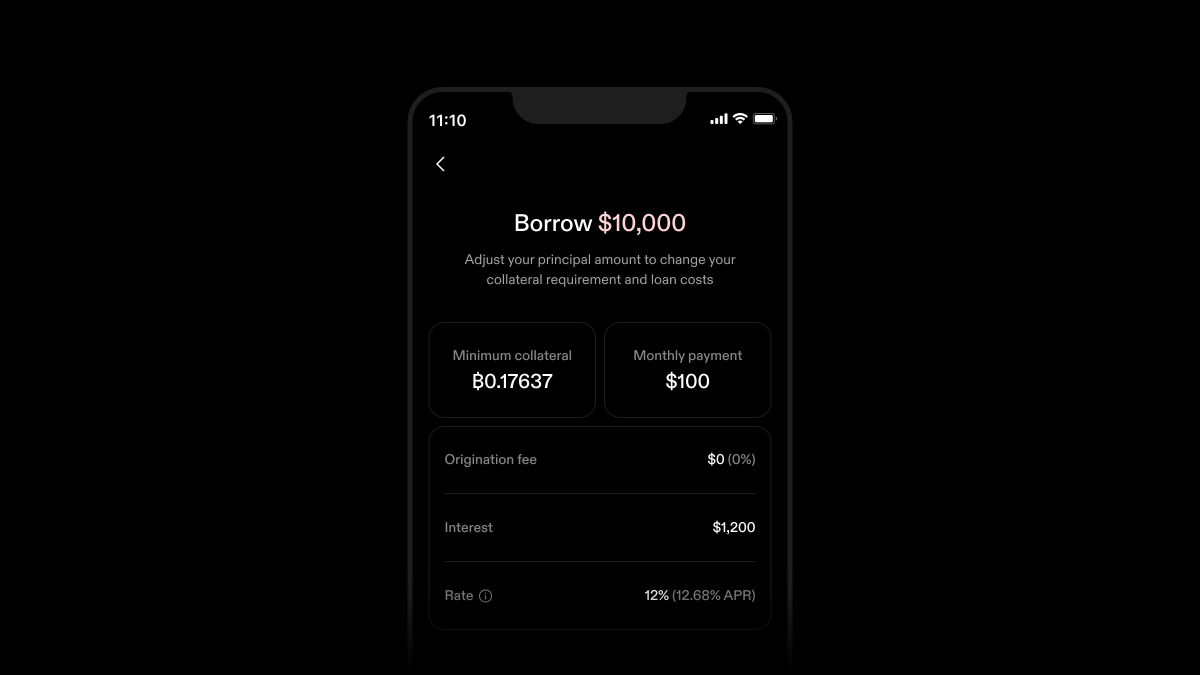 Glad you asked! 

Bitcoin-backed loans are now live in Missouri 🚀

Borrow against your #bitcoin and get instant access to cash, without giving up your stack. 

✅ Loans from $10K
✅ Starting at 9.5% APR
✅ No origination fee
✅ No rehypothecation
✅ Open up to 5 loans