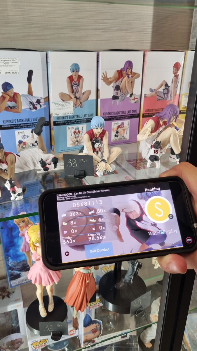 He took me to an anime shop to show me the guy from Vaxei's Can Do DT play