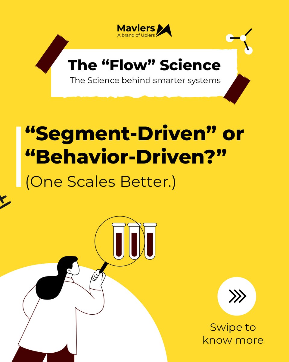 wearemavlers's tweet image. #FlowScience Episode 16: Segment vs Behavior CRM Logic
Which scales smarter? We tested it.
Key finds: 
→ Why Amazon uses hybrid flows 
→ Nike&apos;s automation layering secret 
→ Shopify&apos;s Black Friday save
