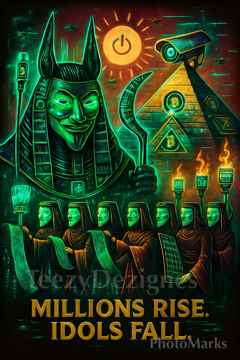 TeezyDezignes's tweet image. When idols are built on lies, collapse is sacred.
👁‍🗨 The march doesn’t stop.

#AnonymousArt #ResistControl #MarchOfMillions #RebelDesign

@anon.official @designbunker @redbubble