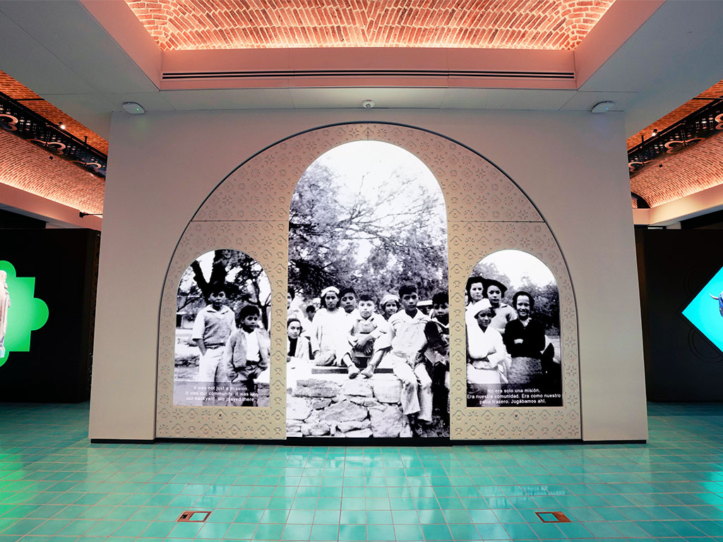 SNA Displays provided LED display technology for three exhibits at the World Heritage Center in San Antonio, a creative and beautifully designed application of LED video that demonstrates the emotional and educational impact the digital signage industry has to offer.