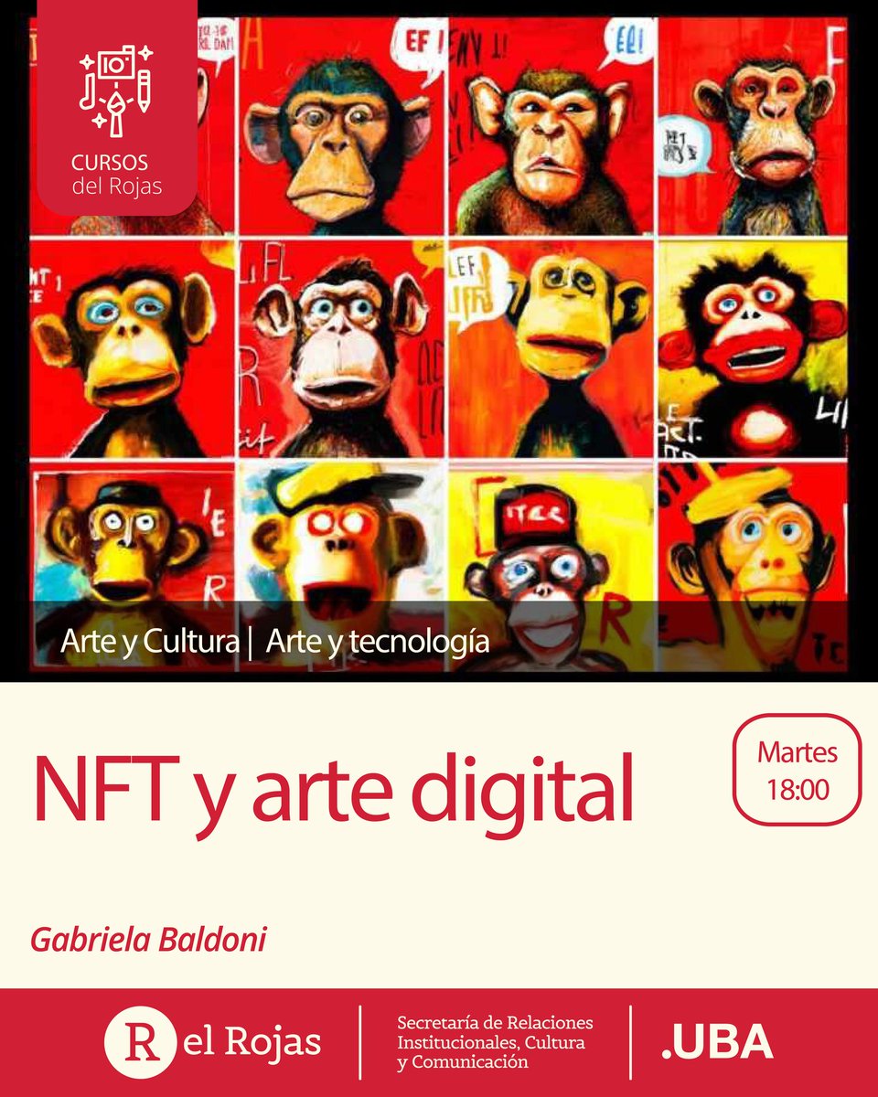 😎 Ya podés inscribirte a los nuevos cursos de #Arte y #tecnología   
Segundo Cuatrimestre 2025 🎯

‼️ Miércoles y viernes, con tarjetas Banco Galicia, podés pagar tus cursos en 3 CUOTAS sin interés
20% de descuento en cursos de Arte y Cultura y Capacitación para comunidad UBA 📌