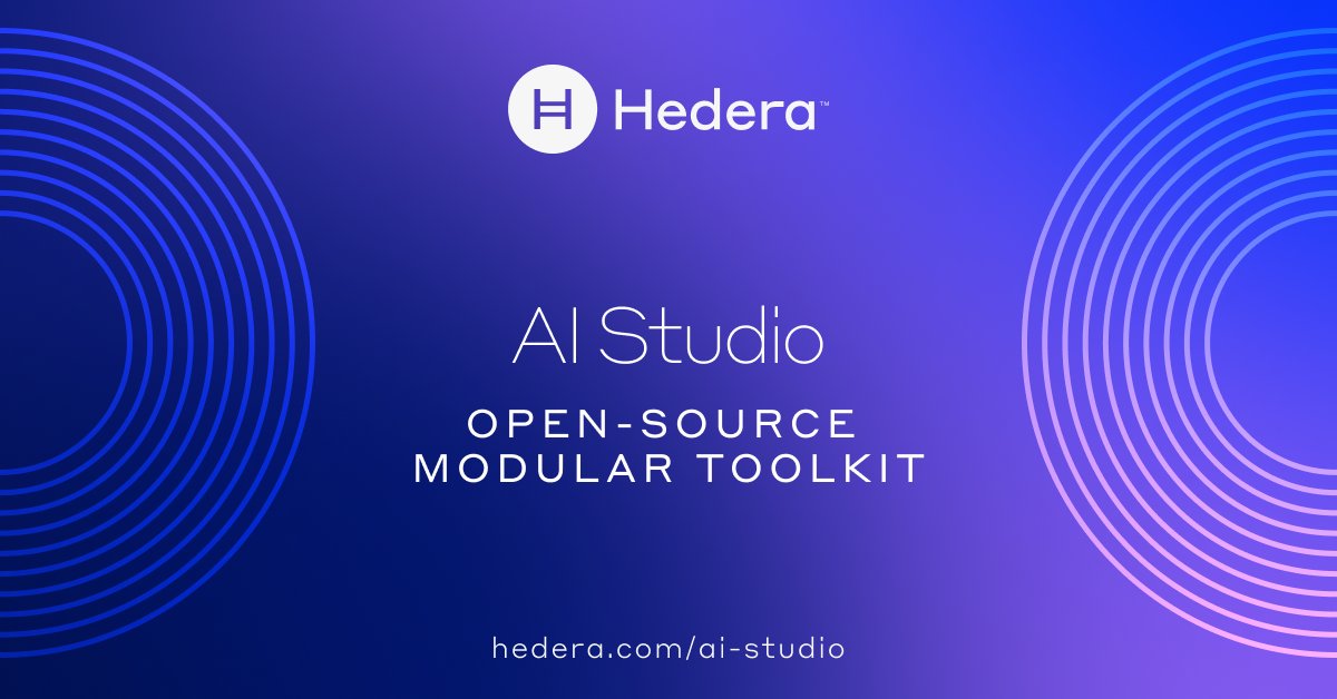 Start building trusted, auditable AI apps with AI Studio.

An open-source modular toolkit that simplifies the creation and deployment of verifiable AI agents on the Hedera network:

🤖 ElizaOS for natural language interaction
🛠️ Agent Kit with LangChain support
💬 OpenConvAI for