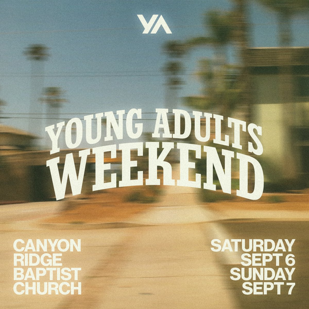 Chris Chadwick (@chrischadwicksd) on Twitter photo We are excited to host our FIRST EVER Young Adults Weekend September 6–7! Super thankful to have my great friend <a href="/petermordh/">Peter Mordh</a> with us for this event. I know it’s going to be an awesome time.
Learn more at SanDiegoYoungAdults.com We are excited to host our FIRST EVER Young Adults Weekend September 6–7! Super thankful to have my great friend <a href="/petermordh/">Peter Mordh</a> with us for this event. I know it’s going to be an awesome time.
Learn more at SanDiegoYoungAdults.com