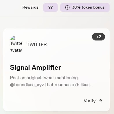 gBerry 🍓 
I am trying to complete twitter amplification task <a href="/boundless_xyz/">Boundless</a> 
Can you pls get this post to &gt;75 likes.

#boundless #boundless_xyz <a href="/reka_eth/">reka</a> <a href="/kashviETH/">kashvi</a>