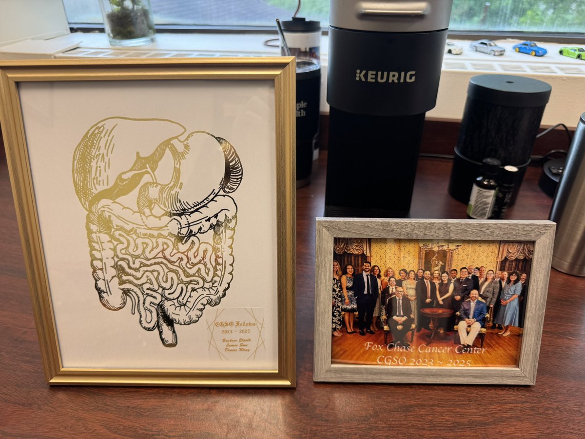 Anthony Villano, MD (@amvillanomd) on Twitter photo Always a surreal moment when another class of <a href="/SocSurgOnc/">Society of Surgical Oncology</a> fellows graduate! So proud of our <a href="/FoxChaseSurgOnc/">Fox Chase Surgical Oncology</a> trainees. My office is a lot cooler thanks to their gifts🔥🥰 Always a surreal moment when another class of <a href="/SocSurgOnc/">Society of Surgical Oncology</a> fellows graduate! So proud of our <a href="/FoxChaseSurgOnc/">Fox Chase Surgical Oncology</a> trainees. My office is a lot cooler thanks to their gifts🔥🥰