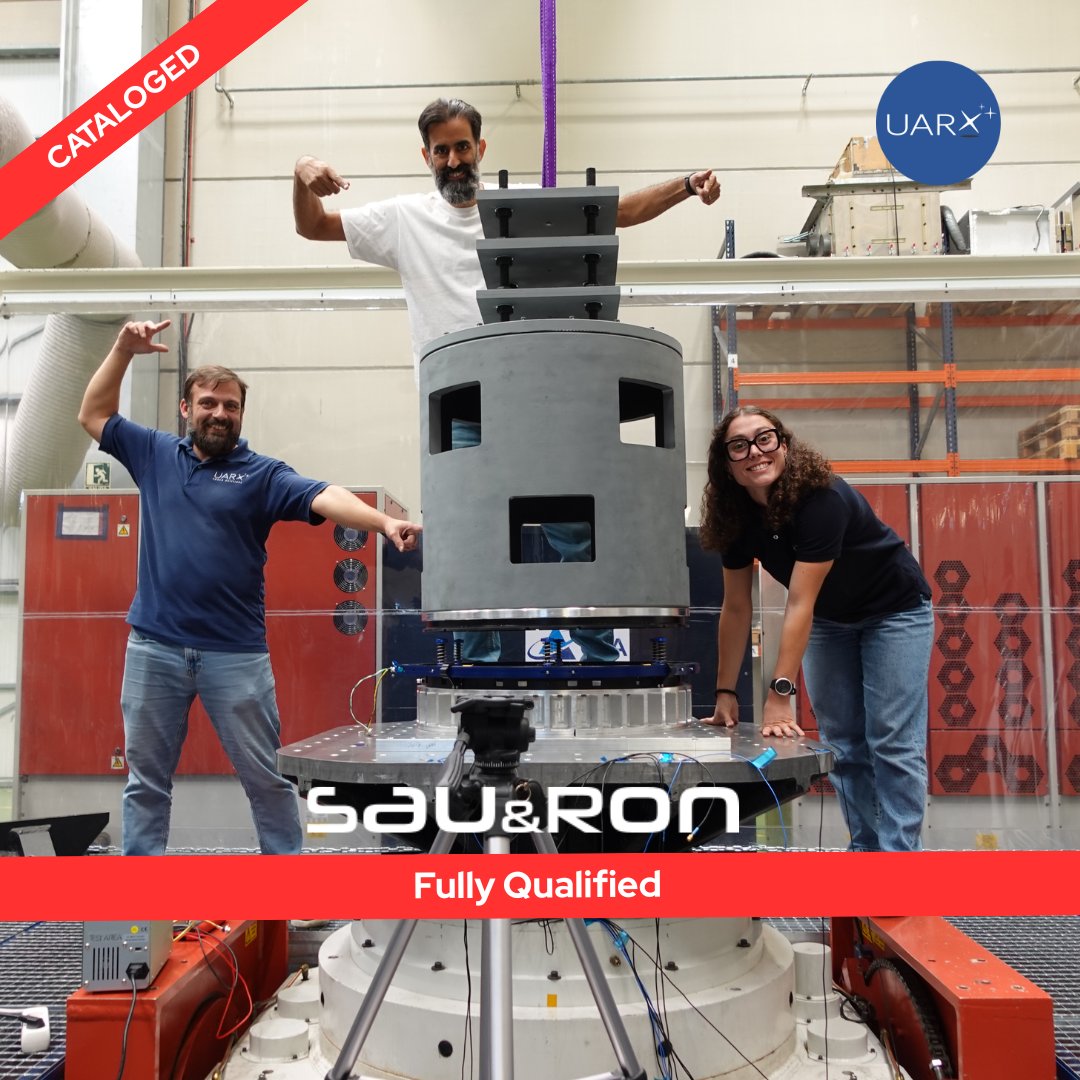 uarxspace's tweet image. 🚀 Fully Qualified and cataloged 💍 📷 1 out of 10 

Following our Tuesday´s annoucement, we will bring speechless pictures of the qualification campaign, we conducted to our separation systems. Starting today number 1 out of 10.
#YouRideInSpace #SeparationSystems
