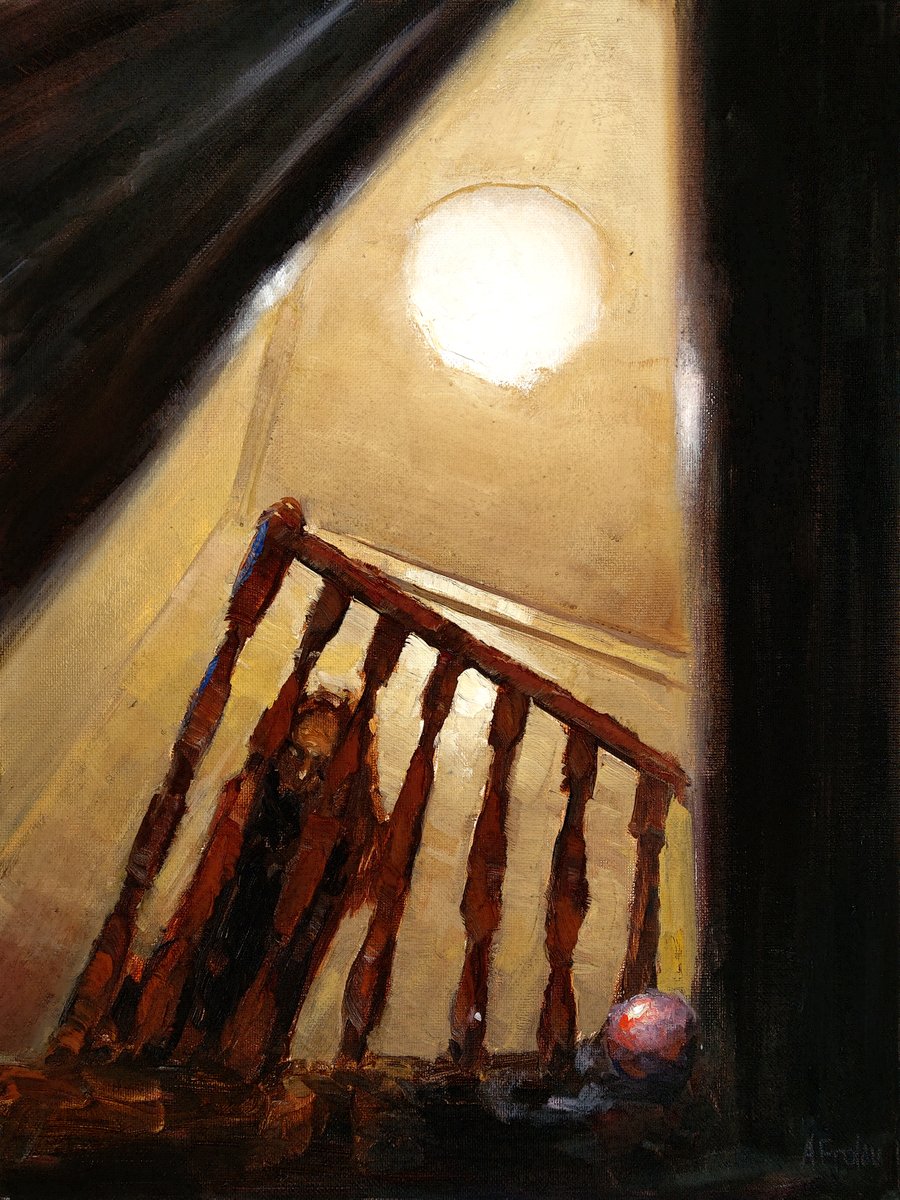"I See You" - my oil painting
