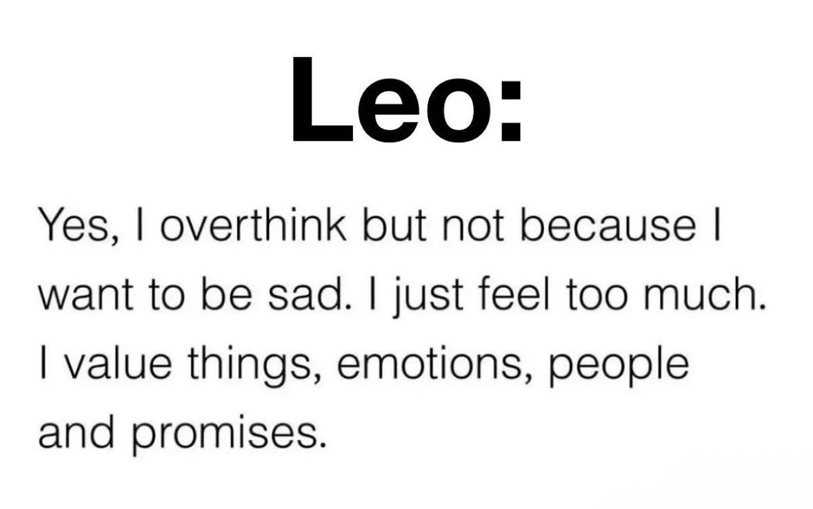 #Leo facts 👏🏼
