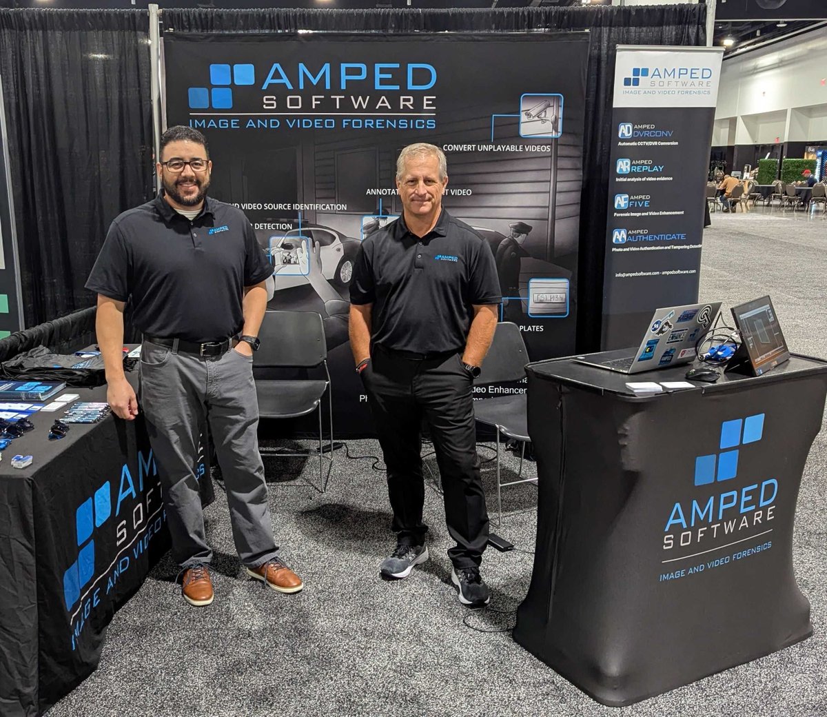 Stop by booth 946 at NATIA 2025 in Milwaukee! ! With DeepPlate, quickly analyze blurry license plates. Verify evidence integrity with Authenticate, detect tampering and deepfakes. Visit Blaine and John, see how Amped tools accelerate your case outcomes! 
🔗buff.ly/OZup2H8