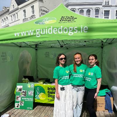 LifeAtNetApp's tweet image. As part of #GlobalGivingMonth, #NetApp Cork teamed up with #NetAbled to raise funds for #IrishGuideDogs 🐾. With each puppy costing up to €10K to train, every bit counts. Huge thanks to our volunteers who showed up with heart &amp;amp; sunshine! ☀️

#LifeAtNetApp #WhyNetApp #NetAppCares