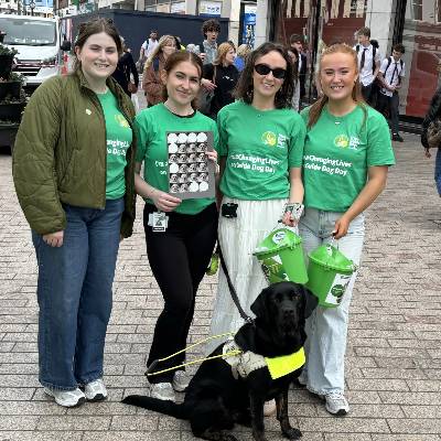 LifeAtNetApp's tweet image. As part of #GlobalGivingMonth, #NetApp Cork teamed up with #NetAbled to raise funds for #IrishGuideDogs 🐾. With each puppy costing up to €10K to train, every bit counts. Huge thanks to our volunteers who showed up with heart &amp;amp; sunshine! ☀️

#LifeAtNetApp #WhyNetApp #NetAppCares