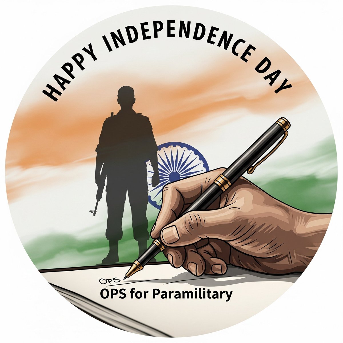 Newsofpmc's tweet image. ये पिक 15 अगस्त तक DP पर लगानी है ।

ये एक अलग मुहिम अर्द्धसैनिक बल के जवानों की पुरानी पेंशन की माँग के लिए।

सभी की DP पर ये PIC होगी तो सरकार तक अर्द्धसैनिक बल के जवानों की पुरानी पेंशन देने के लिए एक अलग मैसेज जाएगा।

इस पोस्ट को सभी आगे शेयर करें।
#opsforparamilitary