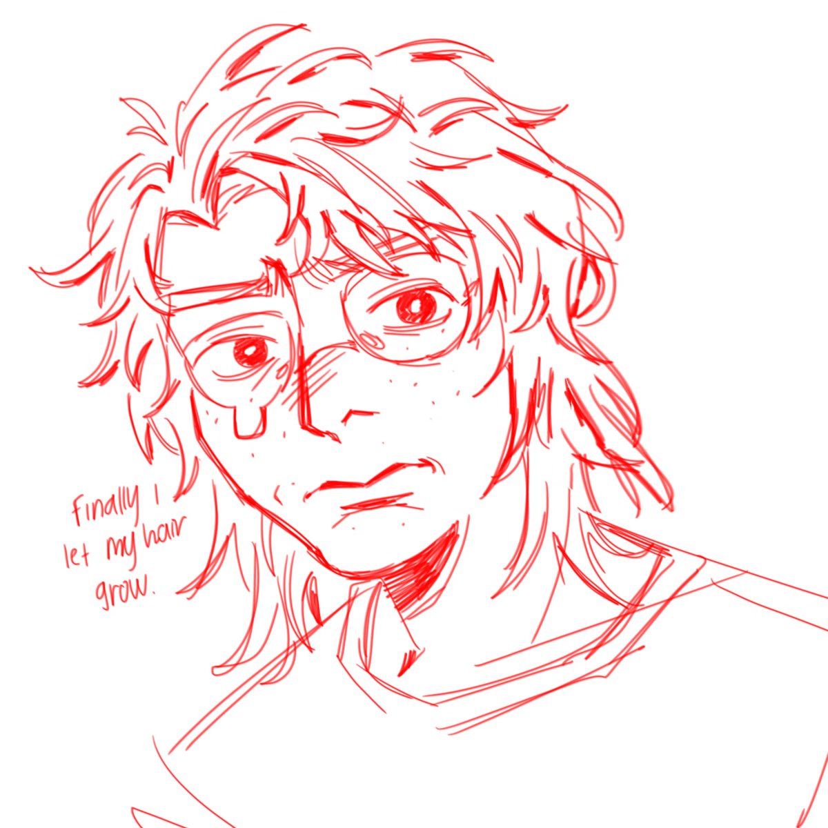 Potrait at 10 pm just feelin' a bit dysphoria