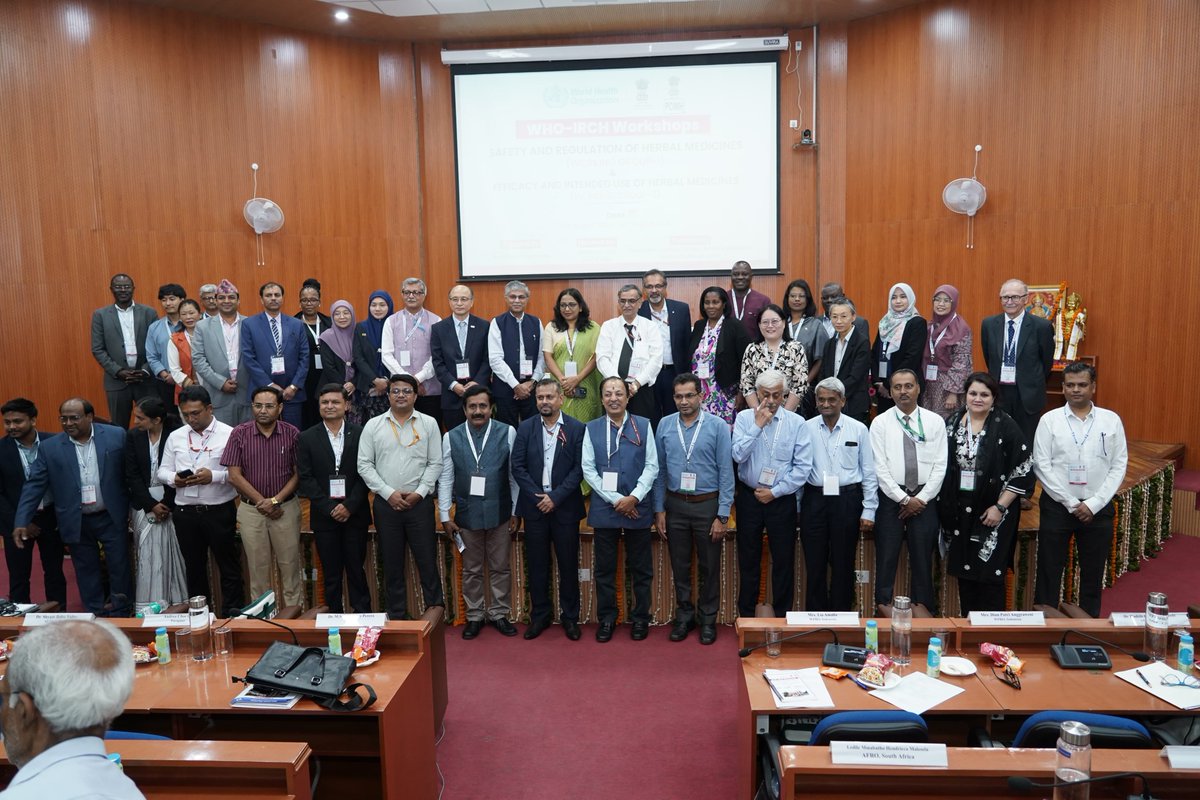 All India Radio News (@airnewsalerts) on Twitter photo Ministry of Ayush in collaboration with the World Health Organization hosted the inaugural session of <a href="/WHO/">World Health Organization (WHO)</a> -International Regulatory Cooperation for Herbal Medicines Workshop in Ghaziabad.
The inaugural session of the workshop focused on Safety and Regulation of Herbal Ministry of Ayush in collaboration with the World Health Organization hosted the inaugural session of <a href="/WHO/">World Health Organization (WHO)</a> -International Regulatory Cooperation for Herbal Medicines Workshop in Ghaziabad.
The inaugural session of the workshop focused on Safety and Regulation of Herbal