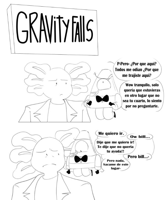 Sr__Sammy's tweet photo. "Unas disculpas merecidas hacia los pines" CAPITULO 3 5/?? #Gravityfalls #Au #billford #billchiper #stanfordpines #masonpines #dipperpines #mabelpines https://t.co/Jk1kLNn5yV