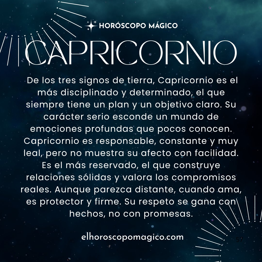 Capricornio Horóscopo Mágico 🔮 tweet media