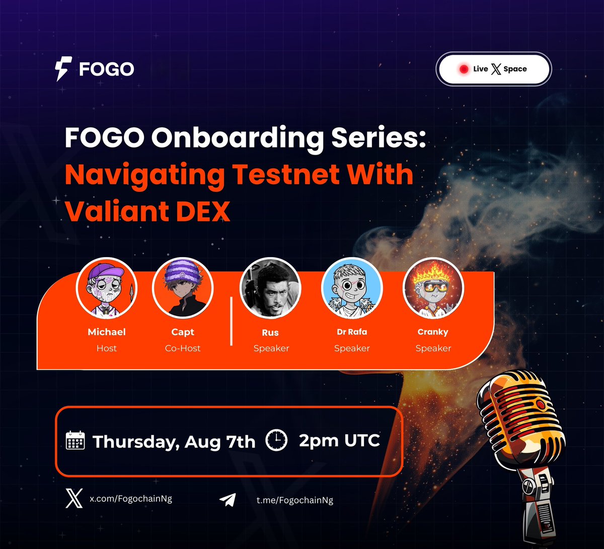 Fogo Onboarding Series: Episode 3

This time, we’re diving into <a href="/ValiantTrade/">Valiant</a> the native enshrined spot DEX, with <a href="/ValiantRusty/">Rus | Valiant</a>.

Join us as we explore:

•How trading on Valiant hits different.
•Testnet feedback and question(from community.
• Some Alpha? 👀

Tap in. 👇