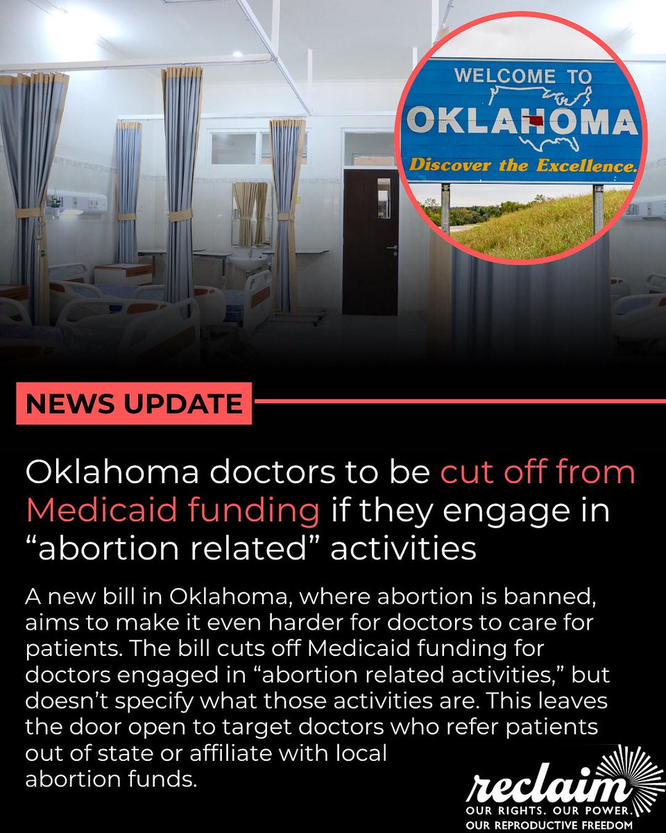 Oklahoma is making it even harder for doctors to care for their patients.