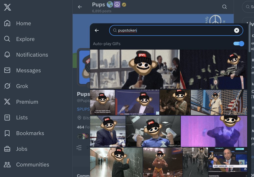 looking for a <a href="/PupsToken/">Pups 🌎☮️</a> gif on twitter, discord, telegram... gotchu 🌎✌🏽

search for: pupstoken