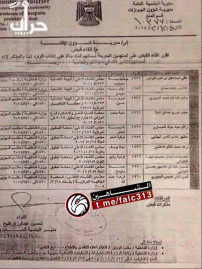 - هذا النائب الارهابي رعد حميد كاظم الدهلكي  عليه اوامر القاء قبض (٤) ارهاب عام  ٢٠١٦ مشترك في تفجير  وقتل العراقيين في مجزرة الكرادة .