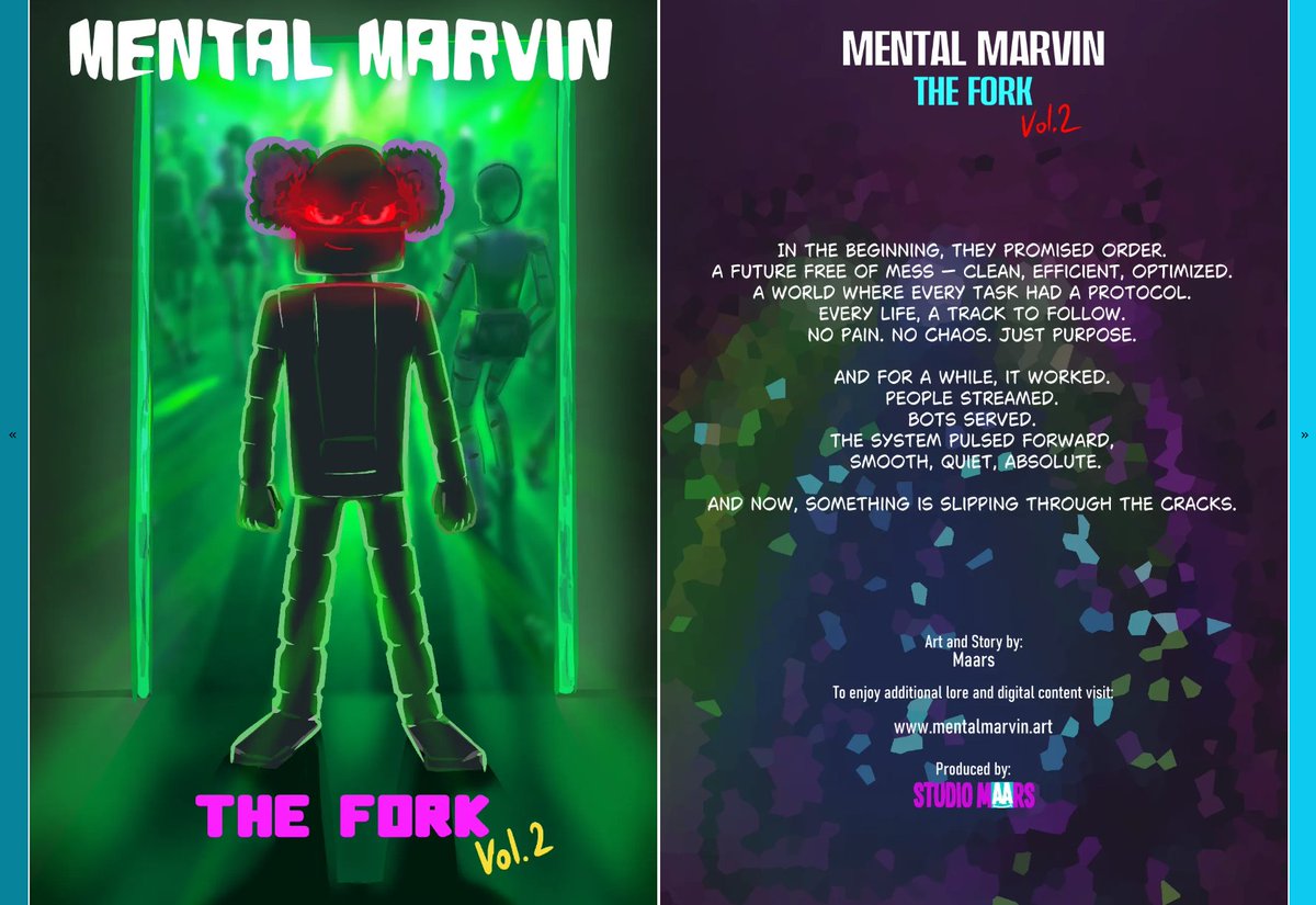 MaarsComics's tweet image. GIVEAWAY!! 
There are 57 Comics left in the drop on Algo.  
Can we make is sell out?
SHARE THIS POST AND TAG A FRIEND TO WIN A PHYSICAL COPY!!
If we colectivly sell this out I'll send:
Physical copies of Vol.1 and 2 to 2 lucks winners!!
Grab it here!
mentalmarvin.art/market/comics