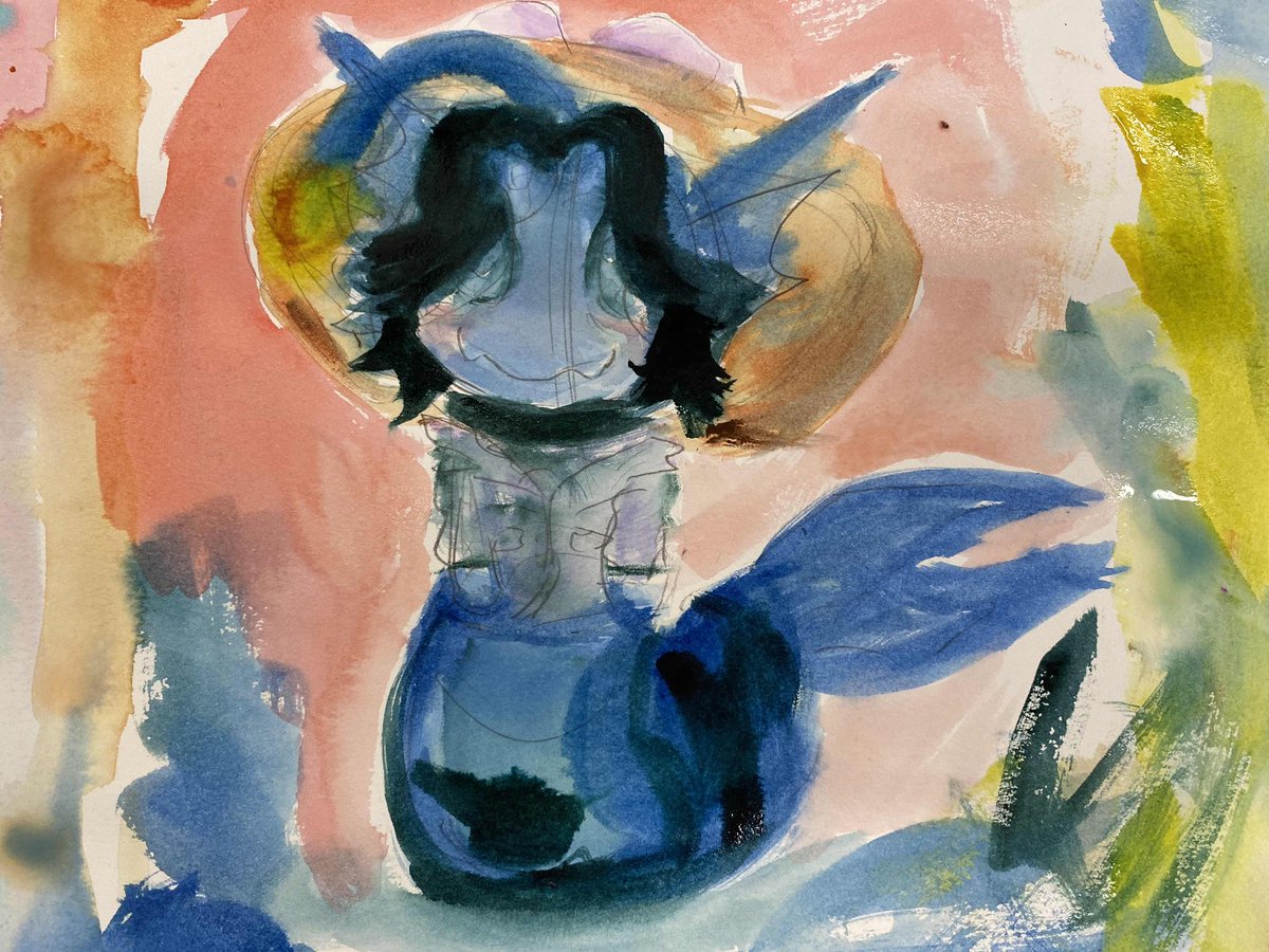 rlly just wanted to u guys this awesome painting my friend made today!! i couldnt not share it !!!!

SHOUTOUT TO MY GOOD BUDDY FINNIE who doesnt have twitter but they do have tiktok @ finniesdimension :D !!