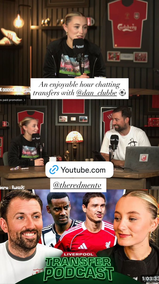 Abigail Rudkin (@rudkin_abigail) on Twitter photo Enjoyed talking transfers with <a href="/dan_clubbe/">Dan Clubbe</a> this afternoon ⚽️
youtube.com/live/5bmhKy6NI… Enjoyed talking transfers with <a href="/dan_clubbe/">Dan Clubbe</a> this afternoon ⚽️
youtube.com/live/5bmhKy6NI…
