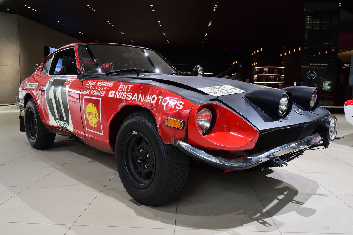 ダットサン240Z 1971 サファリラリー 日産： NISSAN HERITAGE COLLECTION｜ダットサン240Z 1971年第19