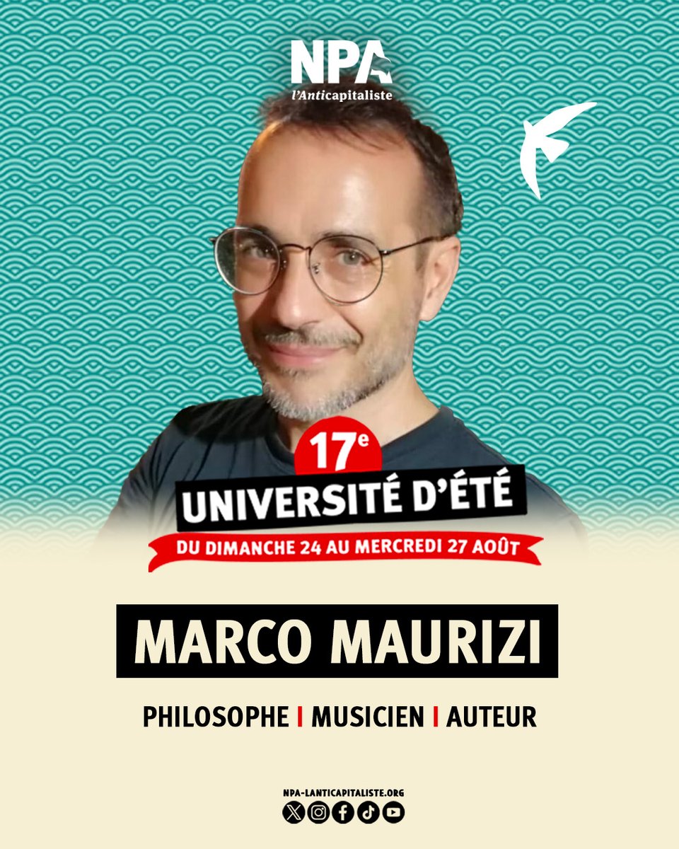 NPA - L'Anticapitaliste (@npa_officiel) on Twitter photo âđ¶ Marchandise, travailleureuses ou collaborateurices : quelle place pour les animaux non-humains dans les rapports de production ?
Un atelier de notre 17Ăš universitĂ© d'Ă©tĂ© avec <a href="/MendesPhoebe/">PhĆbĂ© Mendes</a> et <a href="/marco_maurizi/">Marco Maurizi</a> !
Prog complet et rĂ©sasđ npa-lanticapitaliste.org/UDT2025 âđ¶ Marchandise, travailleureuses ou collaborateurices : quelle place pour les animaux non-humains dans les rapports de production ?
Un atelier de notre 17Ăš universitĂ© d'Ă©tĂ© avec <a href="/MendesPhoebe/">PhĆbĂ© Mendes</a> et <a href="/marco_maurizi/">Marco Maurizi</a> !
Prog complet et rĂ©sasđ npa-lanticapitaliste.org/UDT2025