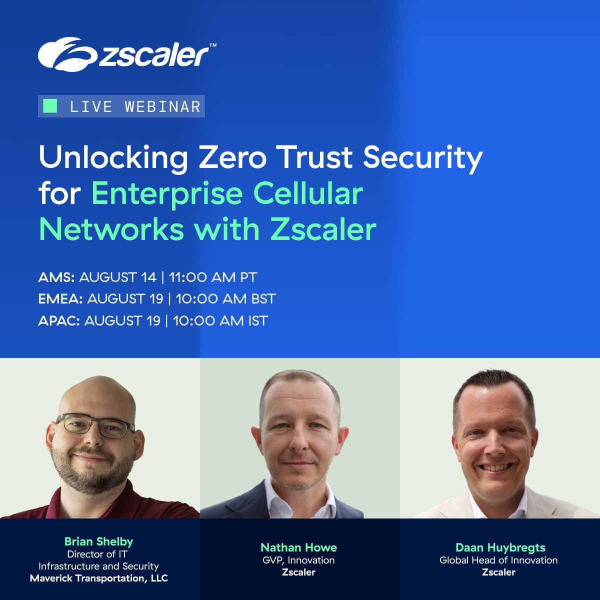 chewievt's tweet image. 🌐 Cellular-connected IoT and mobile devices are transforming business—are you ready? Join our webinar to see how Zscaler Cellular can future-proof your organization with zero-trust protection for every device and connection. 
🔒 Register now: tinyurl.com/42hxhdt7