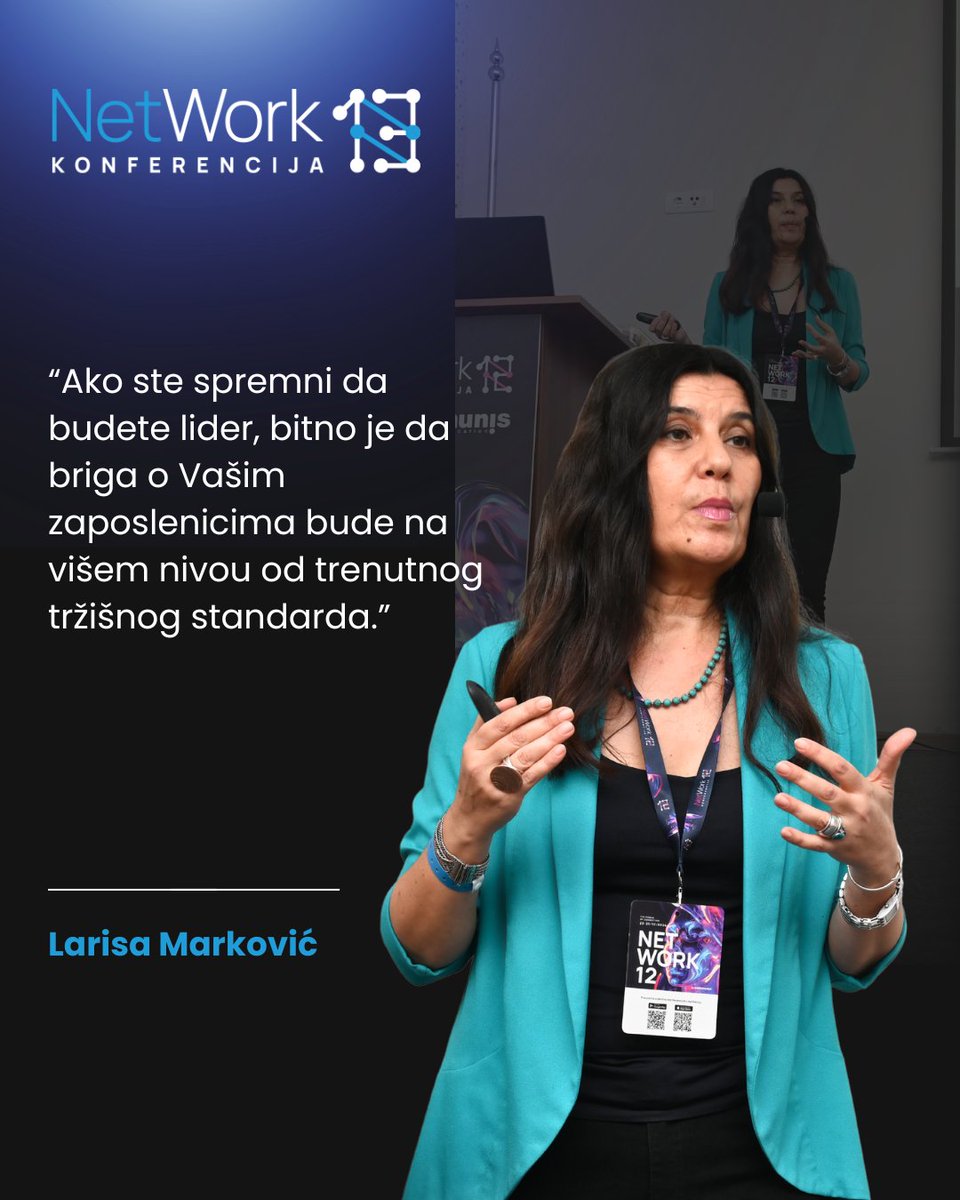 👩‍💻 Na prošlogodišnjoj #NetworkBiH konferenciji govorili smo o stvaranju savršenog radnog okruženja kod kuće, onog koje ne samo da podržava vašu produktivnost, već i mentalno zdravlje i balans.
A kakvo radno okruženje vi gradite za sebe i svoj tim? 🤔
#network13 #techtonicchanges