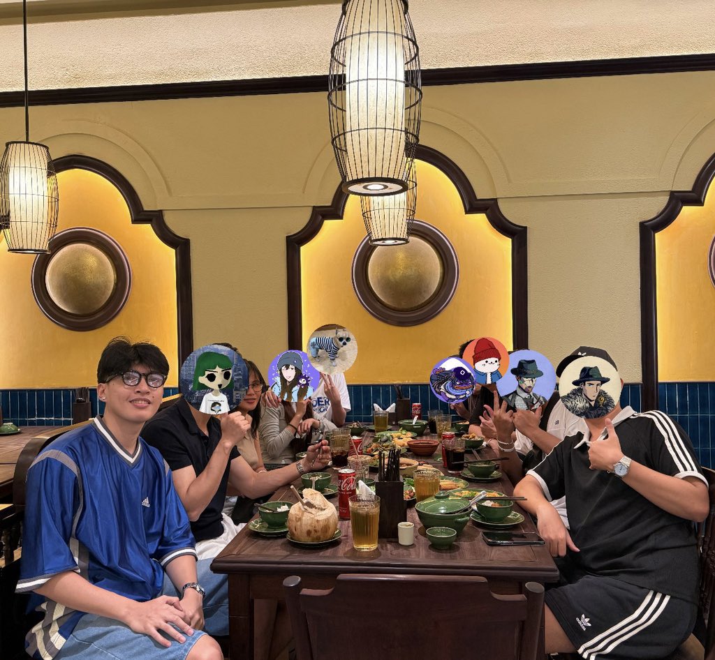 rubi (@t9ruby) on Twitter photo Last day in VN w the nads. Thankyou <a href="/0xhallelujah_/">Hallelujah (evm/acc)</a> <a href="/dakidfrdafuture/">apsevluvu</a> <a href="/YanLuci04/">Yannn🎒(evm/acc)</a> <a href="/0xMattNg/">Matt Ng</a> for taking us out 💜💜💜 <a href="/vietnads/">Vietnads 🇻🇳 ⨀</a> on top.
Nice meeting ya’ll <a href="/prim_crypto/">prim</a> <a href="/wolfx1_xyz/">Wolf1</a> <a href="/felixleeSimp/">alybadbad.nad</a> <a href="/TaammyyLOVELY/">tammy’s heree ٩(๑❛ᴗ❛๑)۶</a> Last day in VN w the nads. Thankyou <a href="/0xhallelujah_/">Hallelujah (evm/acc)</a> <a href="/dakidfrdafuture/">apsevluvu</a> <a href="/YanLuci04/">Yannn🎒(evm/acc)</a> <a href="/0xMattNg/">Matt Ng</a> for taking us out 💜💜💜 <a href="/vietnads/">Vietnads 🇻🇳 ⨀</a> on top.
Nice meeting ya’ll <a href="/prim_crypto/">prim</a> <a href="/wolfx1_xyz/">Wolf1</a> <a href="/felixleeSimp/">alybadbad.nad</a> <a href="/TaammyyLOVELY/">tammy’s heree ٩(๑❛ᴗ❛๑)۶</a>