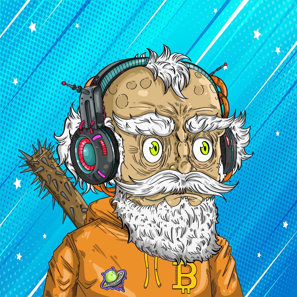GM Fam 👋
Orboros #72 🪐
Dr. Teus wearing his #Bitcoin hoodie. He's also a Bitcoin lover. 
Hold #BTC, hold $ADA. The rally is almost here 💪

#Cardano #CardanoCommunity #CNFT #NFT #ADA