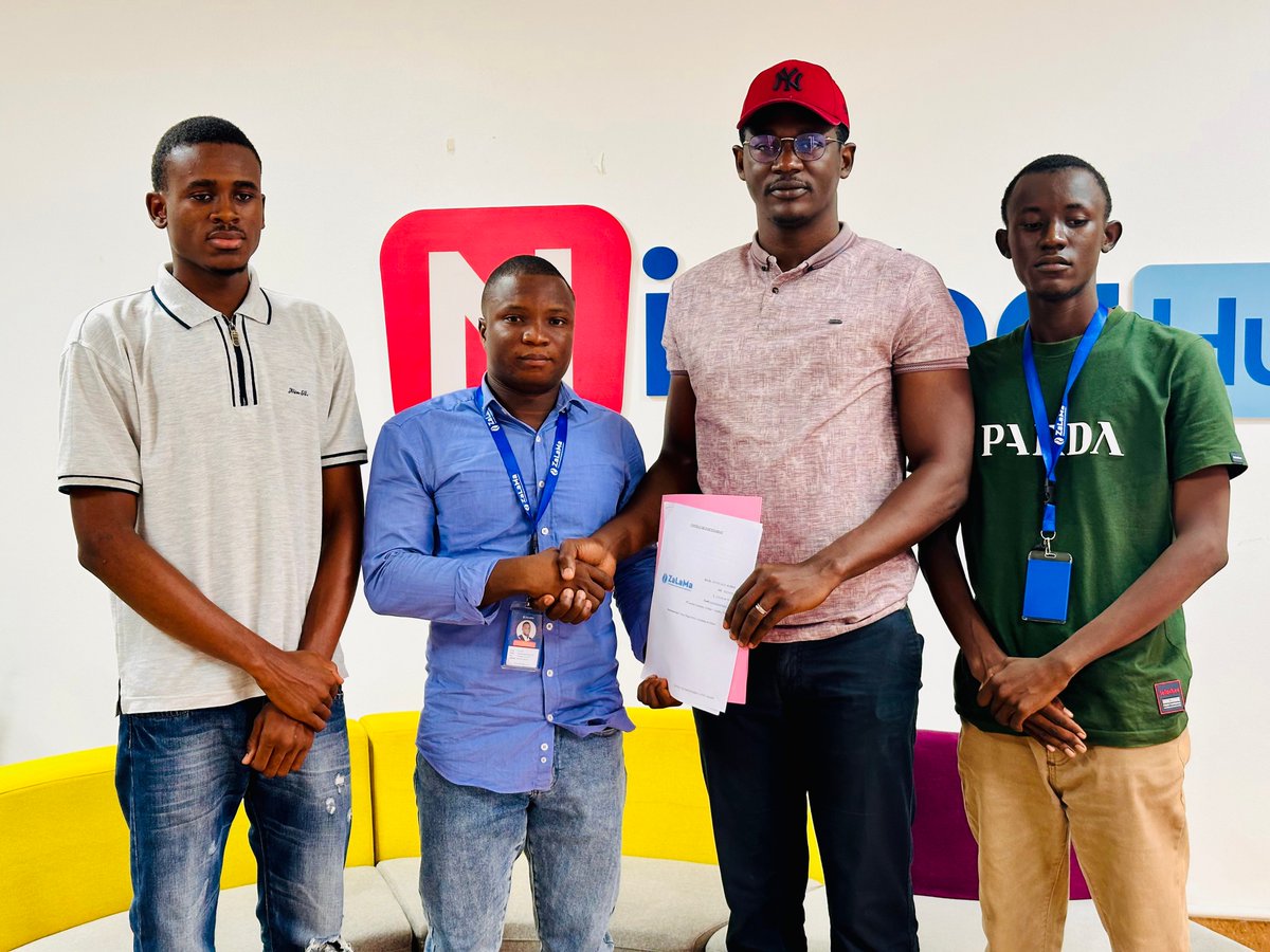 Fier d’être le tout premier client de ZaLaMa ! zalamagn.com

Une solution d’avance sur salaire 100 % digitale, cofondée par 3 jeunes talents formés à travers le programme #1000TechLeaders.