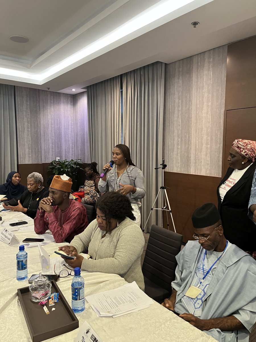 Day 2 of the Forum on Article 14 of the Maputo Protocol in Abuja!

CSOs, govt officials, media, youth advocates, PWDs, faith &amp; traditional leaders, and health experts are charting pathways to accountability &amp; action for SRHR.

#SRHR #BaobabForWomen #EqualityNow #SOAWR #Maputo