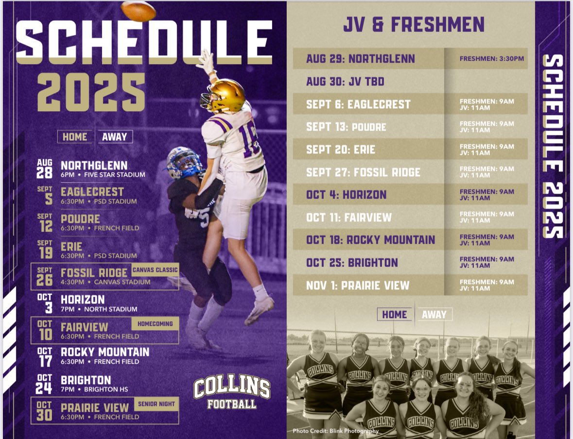 Fort Collins Football (@fortcollinsfb) on Twitter photo It’s almost that time! ⏰
#lambkinfootball #collinsfootball It’s almost that time! ⏰
#lambkinfootball #collinsfootball