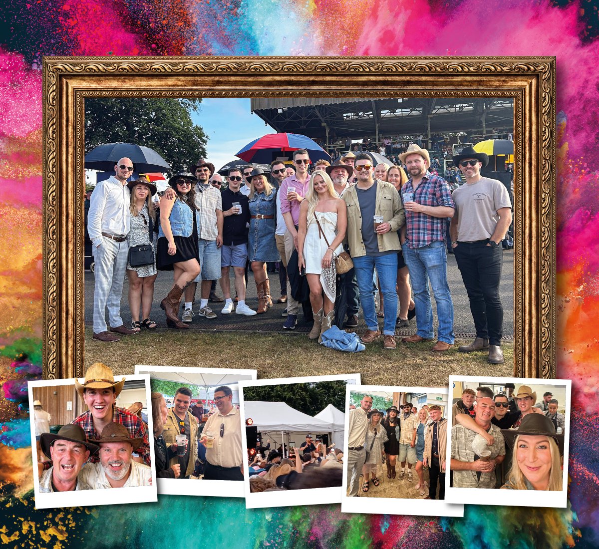 Our employees recently enjoyed a fantastic day out at Newmarket for their Boots &amp; Bridles Race Day🤠A brilliant afternoon of horse racing 🐎 live music 🎸and great company 🍻 Organised and funded by our social committee.

#EmployeeWellbeing #Team  #EmployeeSocial #NewmarketRaces